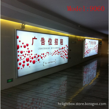 Outdoor Slim Slimline LED Light Box Advertising Signs